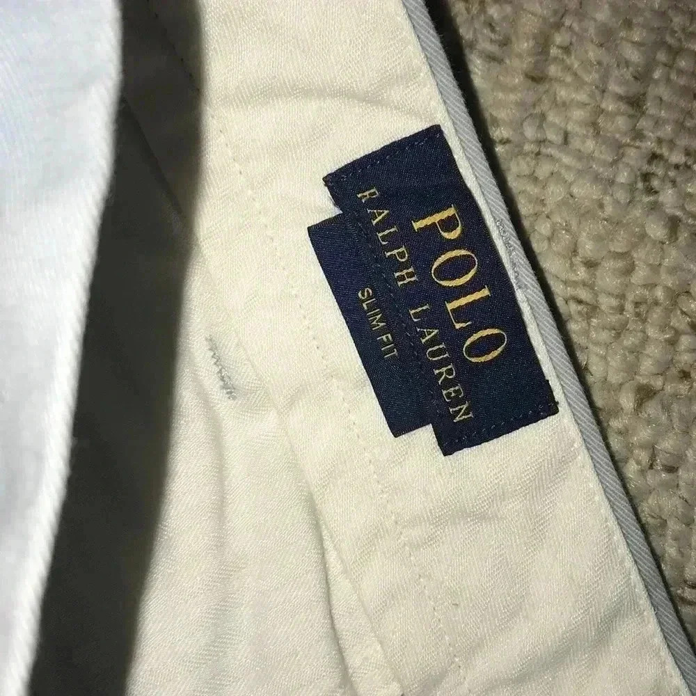 COPY - MENS POLO LIGHT BLUE SLACKS SIZE 35-32 - Picture 4 of 8